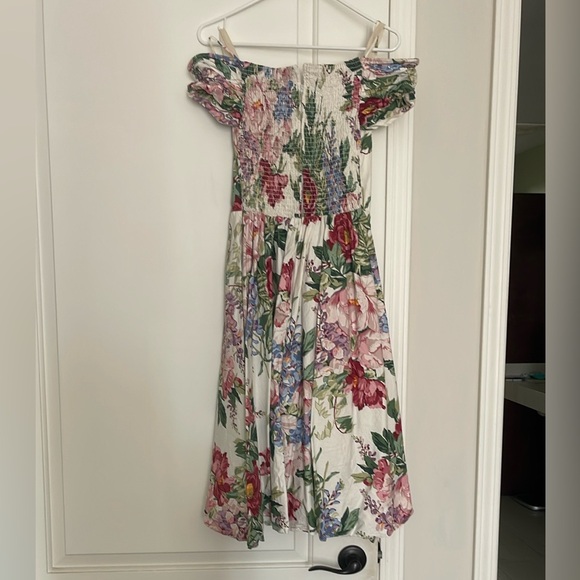 Moda International Floral Off-Shoulder Dress - Multicolor - Picture 2 of 5